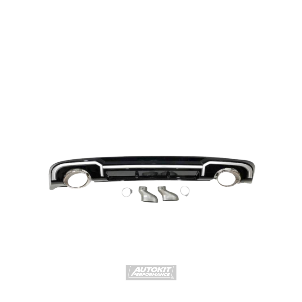 A3 S-LINE DIFUSOR TRASERO  LOOK RS3 2017-2020