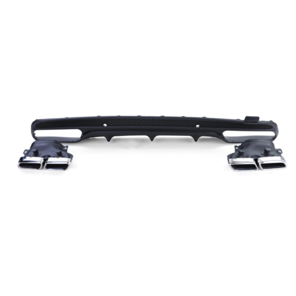 W213 DIFUSOR TRASERO LOOK E63 AMG INC COLAS DE ESCAPE
