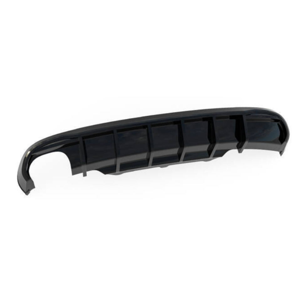 A5/S5 DIFUSOR LOOK RS5 NEGRO BRILLANTE