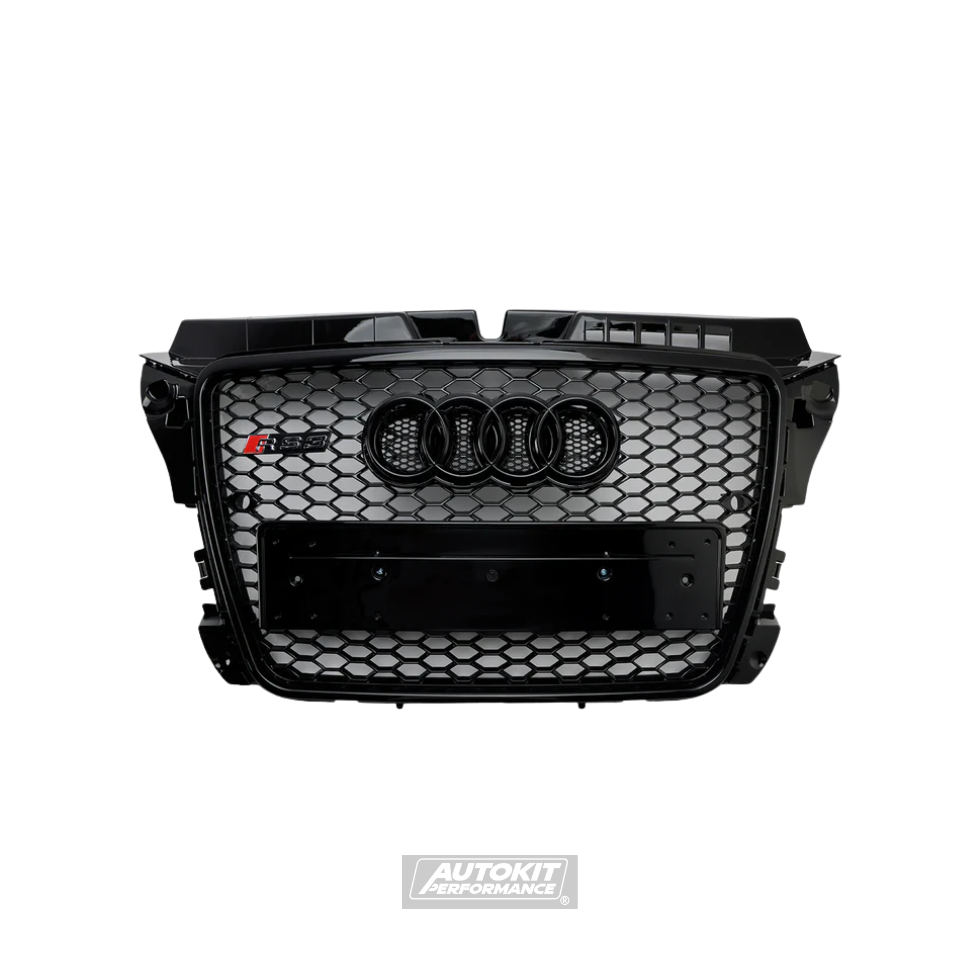 AUDI A3 / S3 LOOK RS3 2008-2012 MASCARA NEGRO BRILLANTE
