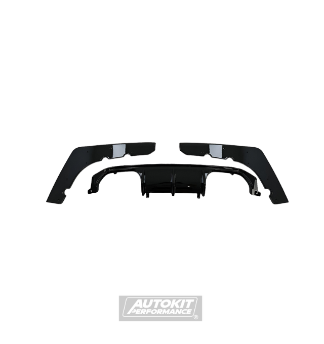 F30 LOOK F80 DIFUSOR NEGRO BRILLANTE