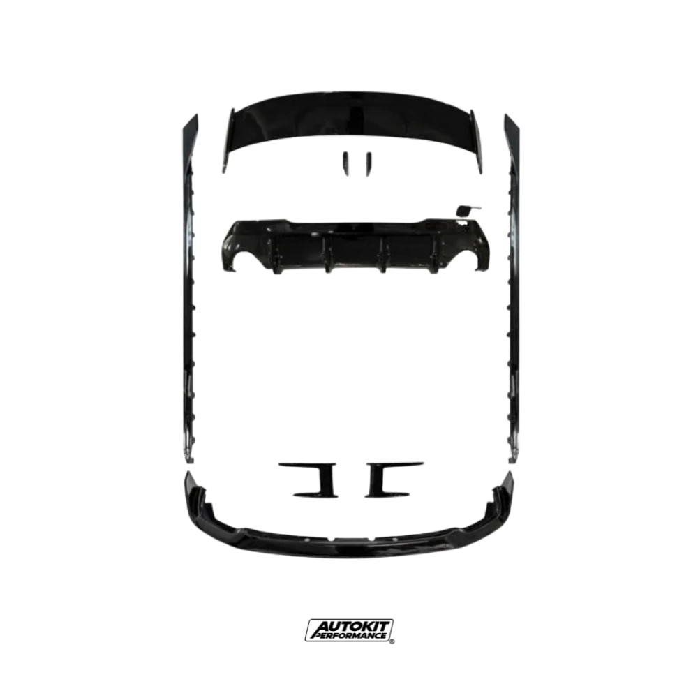 AEROKIT F40 NEGRO BRILLANTE